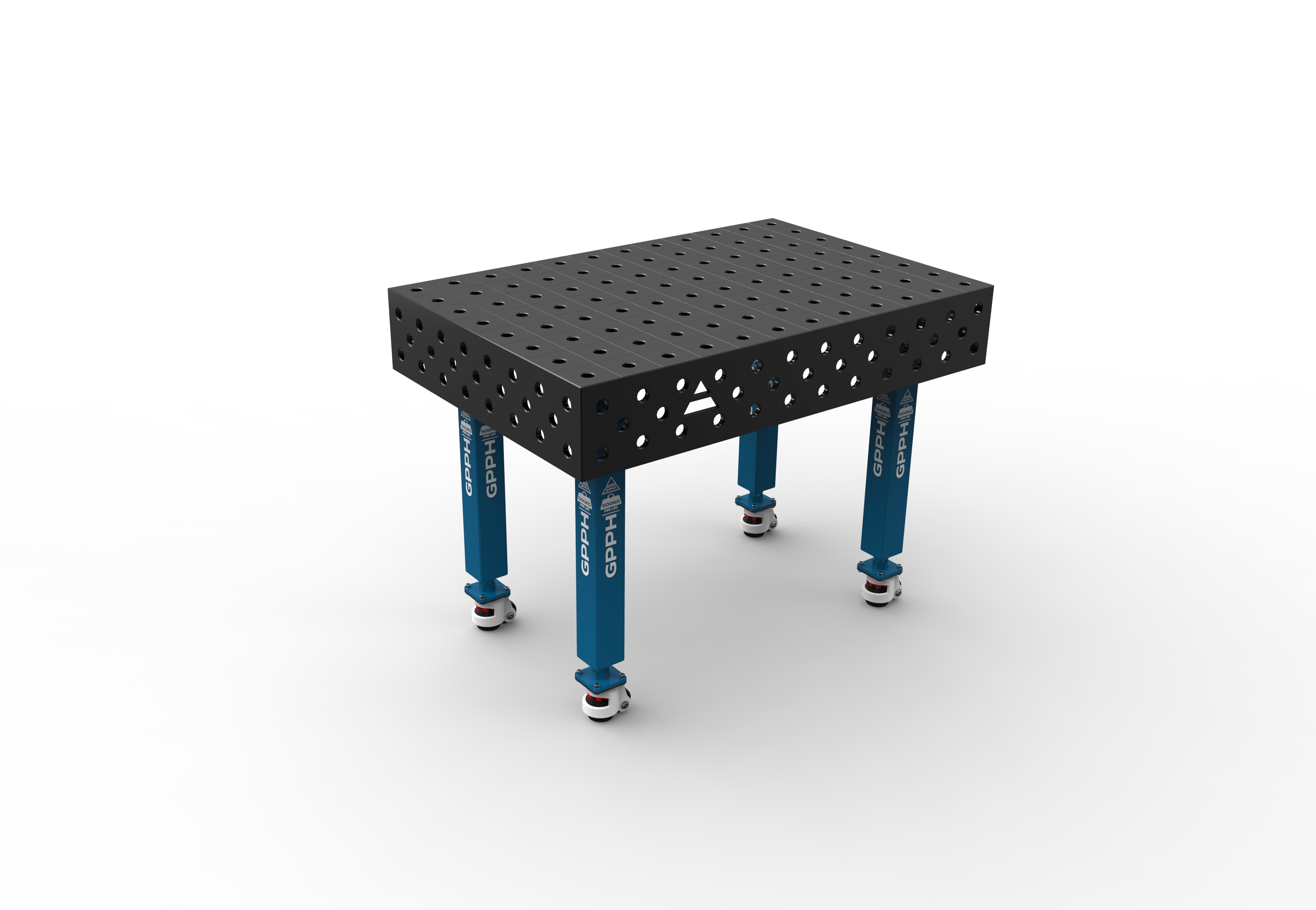 

Svejsebord PLUS 1200x800 grid 100x100 Ø28 - System 28